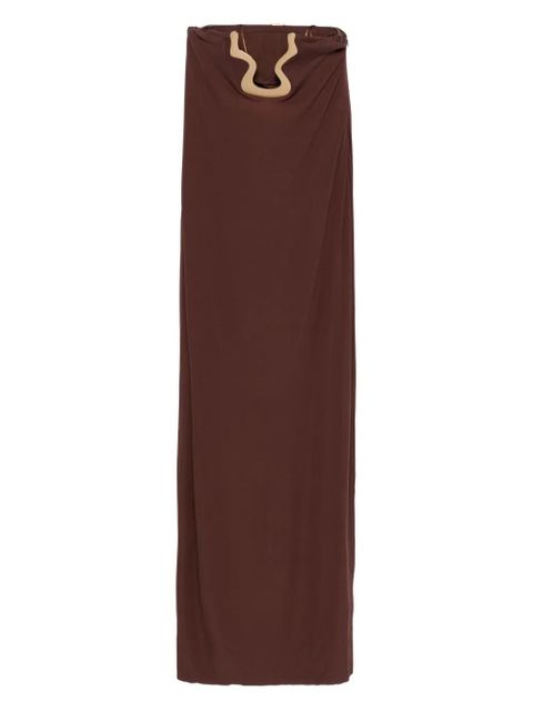 Cult Gaia April cut-out maxi dress - Brown - zdjęcie produktu nr 1