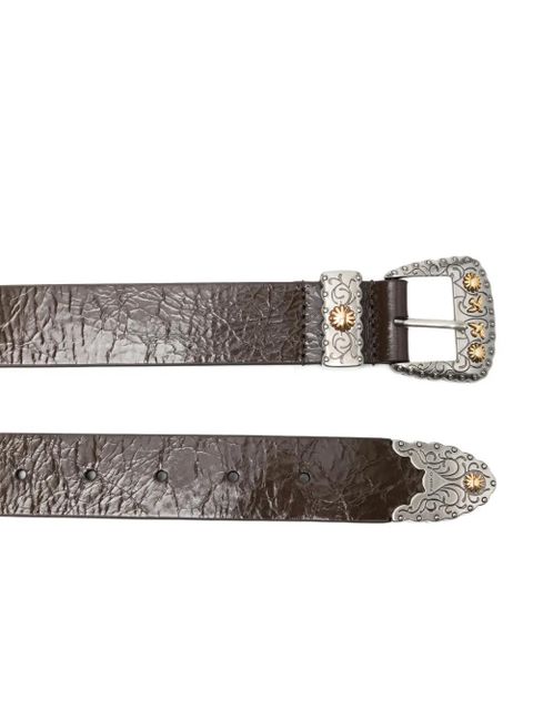 PINKO decorative-buckle belt - Brown - zdjęcie produktu nr 2