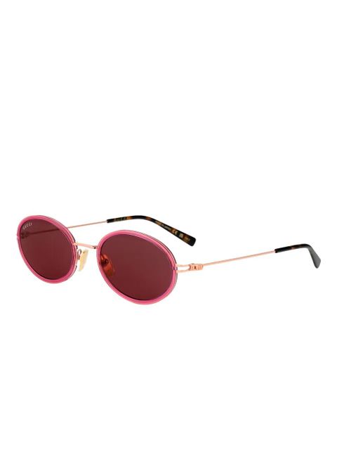 Gucci Eyewear oval-frame sunglasses - Pink