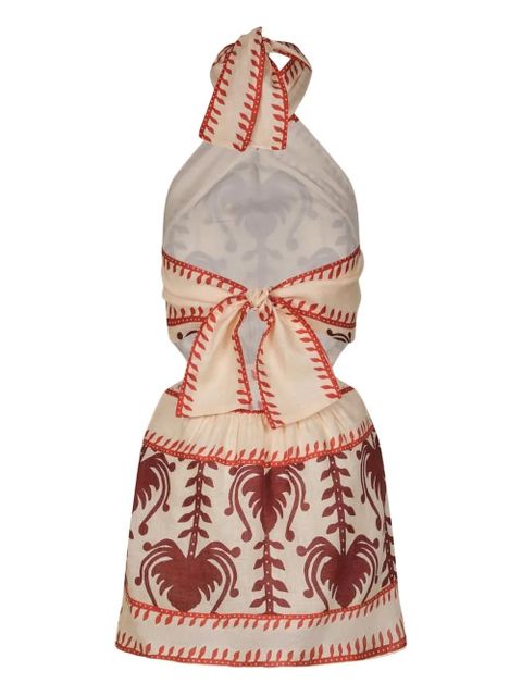 Johanna Ortiz Tide Strength halterneck dress - Neutrals - zdjęcie produktu nr 2