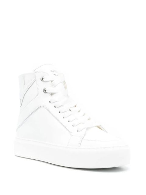 Zadig&Voltaire tonal high-top sneakers - White - zdjęcie produktu nr 2