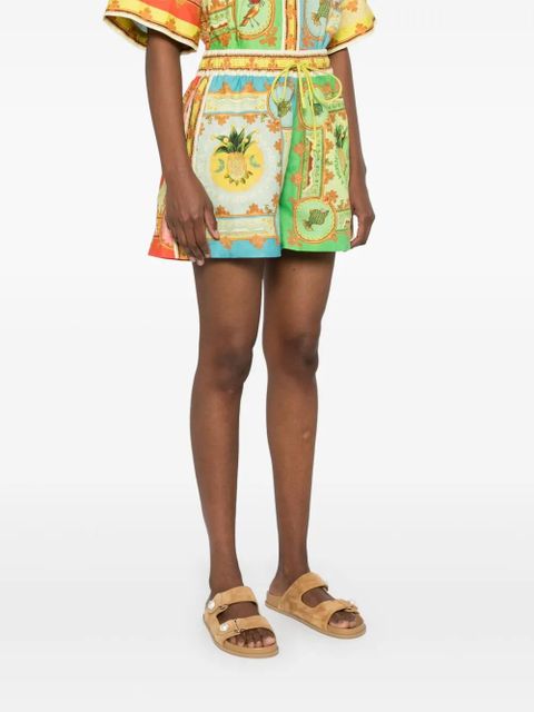 ALEMAIS La Musica shorts - Green