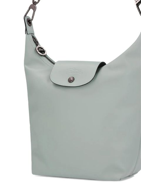 Longchamp leather shoulder bag - Green