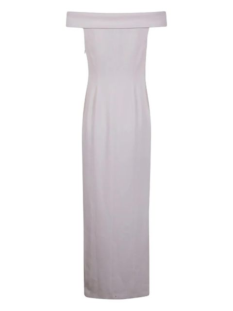 Lauren Ralph Lauren off-shoulder side-split dress - Neutrals - zdjęcie produktu nr 2