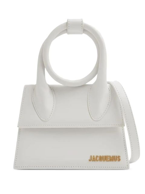 Jacquemus Le Chiquito Noeud bag - White - zdjęcie produktu nr 1