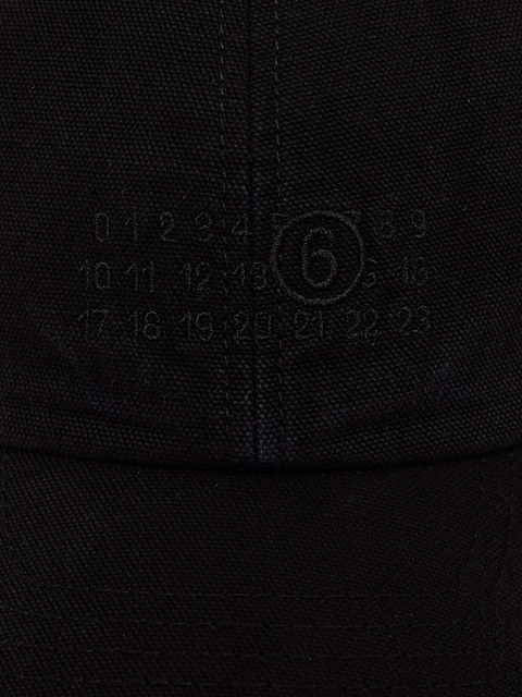 MM6 Maison Margiela czapka z daszkiem bawełniana - zdjęcie produktu nr 1
