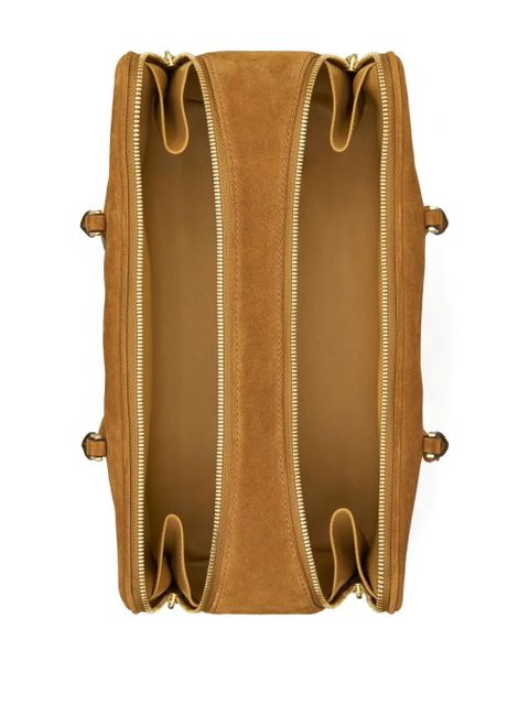 Tory Burch Marshmallow suede shoulder bag - Brown