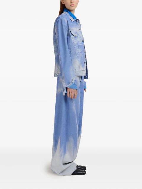 Marni faded denim jacket - Blue