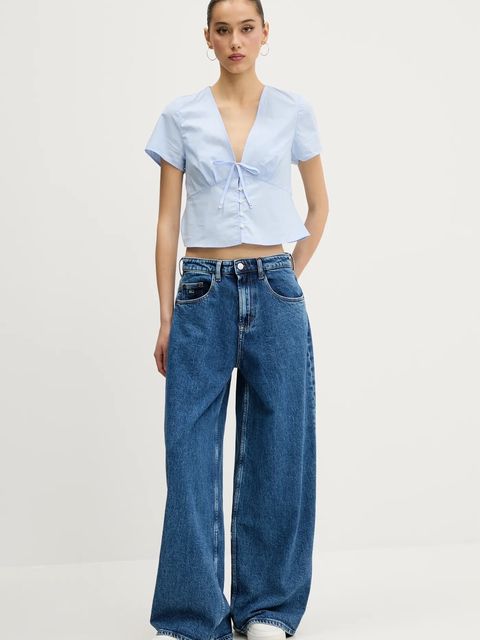 Tommy Jeans koszula bawełniana - zdjęcie produktu nr 2