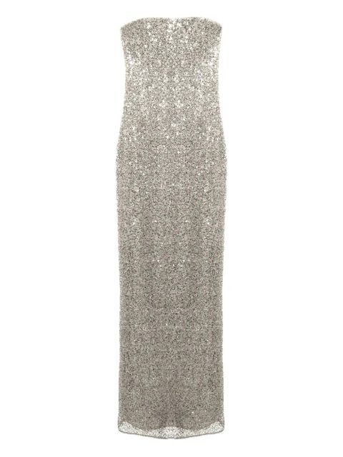 Simkhai Xyla embellished maxi dress - Grey - zdjęcie produktu nr 1