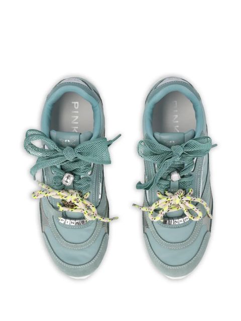 PINKO logo-lettering sneakers - Blue