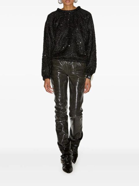 ISABEL MARANT Dabia top - Black