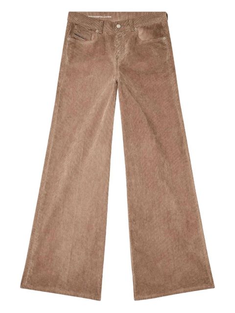 Diesel 1978 D-Akemi flared jeans - Brown - zdjęcie produktu nr 1