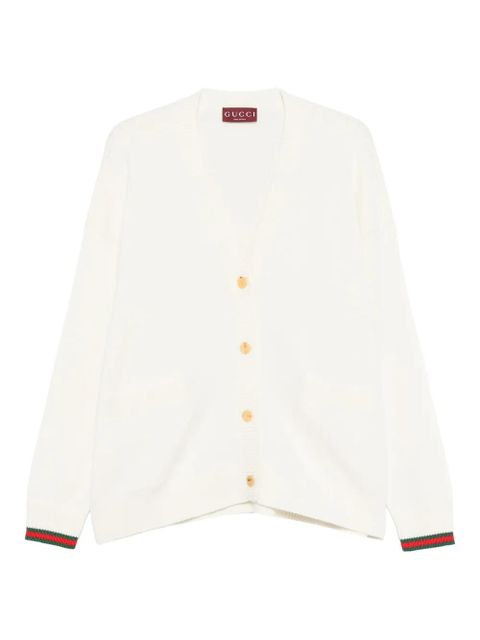 Gucci pocket cardigan - Neutrals - zdjęcie produktu nr 1