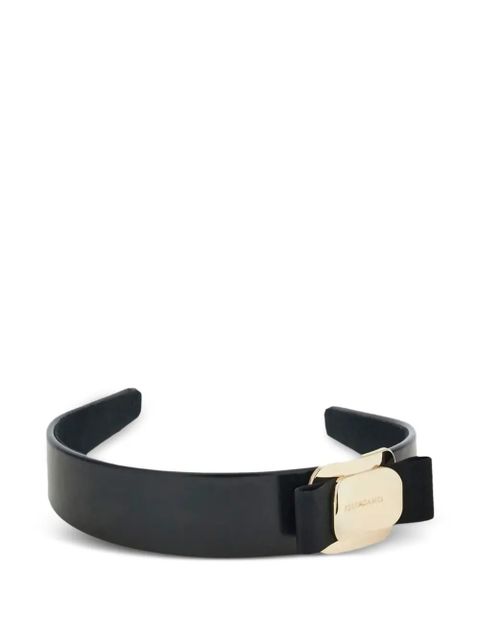 Ferragamo bow-embellished headband - Black