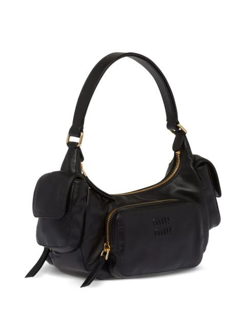 Miu Miu leather shoulder bag - Black