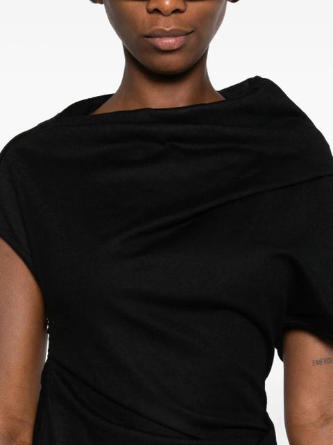 ENTIRE STUDIOS Flop high-neck midi dress - Black