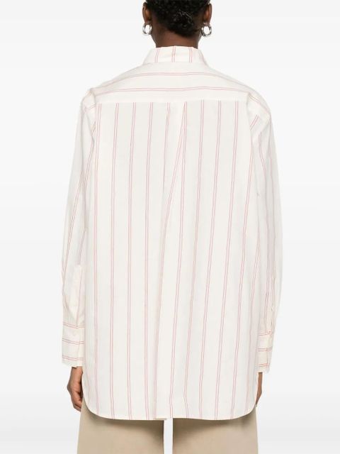 TOTEME striped shirt - Neutrals