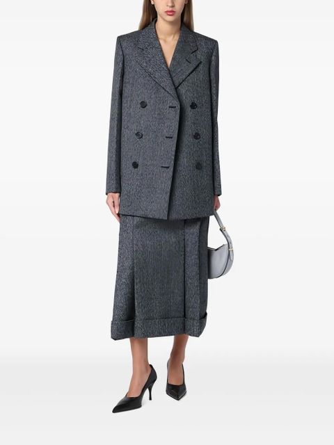 Prada panelled blazer - Grey - zdjęcie produktu nr 2