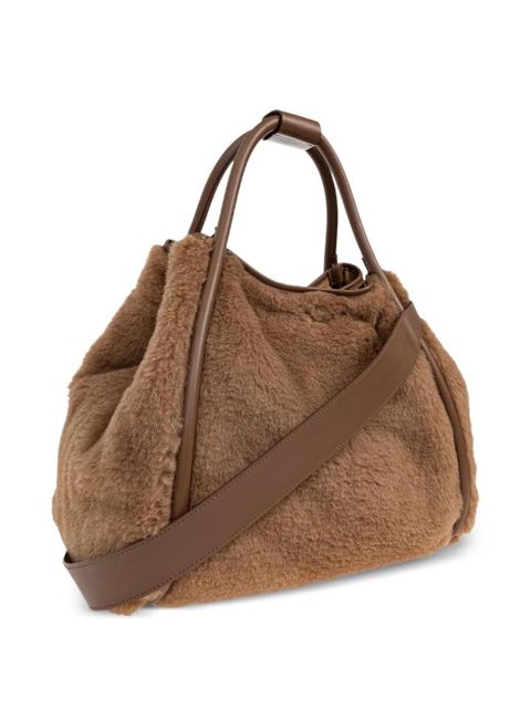 Max Mara small Teddy tote bag - Brown