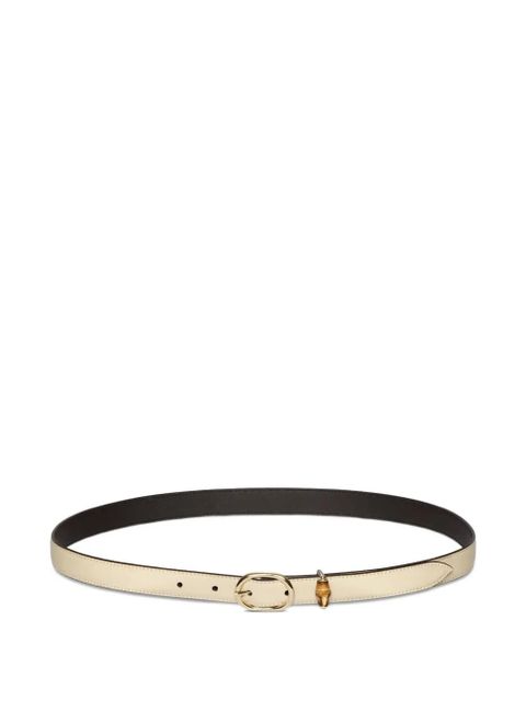 Gucci oval-buckle belt - Neutrals - zdjęcie produktu nr 1