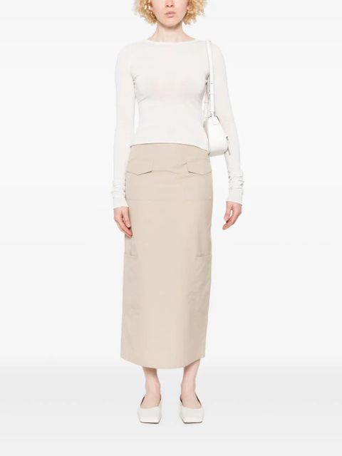 OUR LEGACY crew-neck top - White