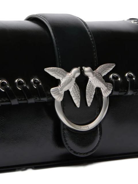 PINKO mini Love One cross body bag - Black