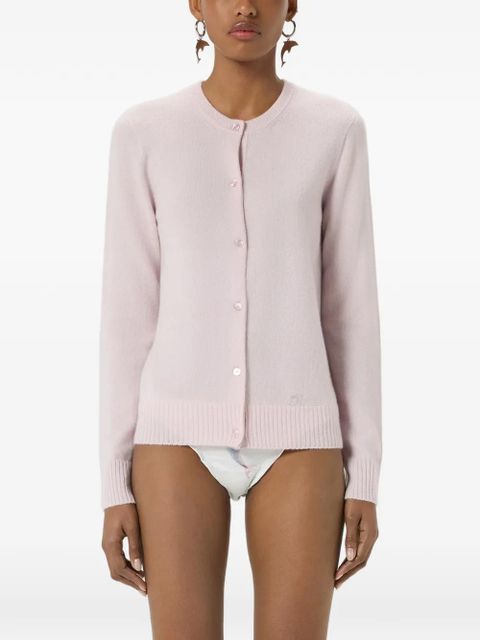 Blumarine cashmere cardigan - Pink