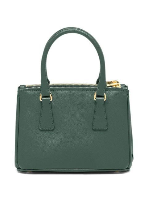 Prada Galleria leather mini bag - Green - zdjęcie produktu nr 2