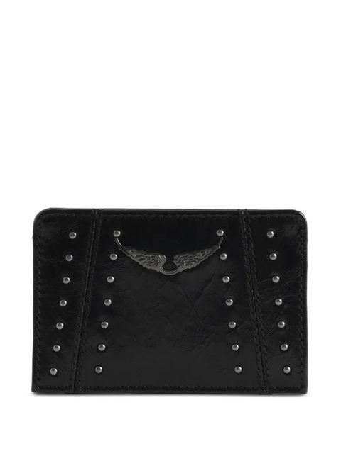 Zadig&Voltaire studded card holder - Black - zdjęcie produktu nr 1