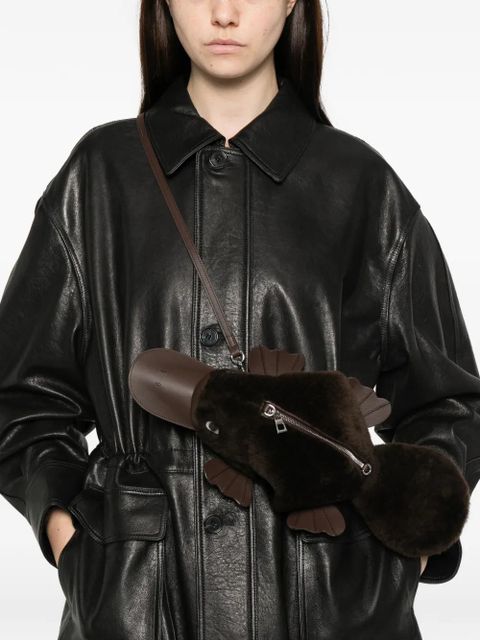 LOEWE Platypus shoulder bag - Brown - zdjęcie produktu nr 2