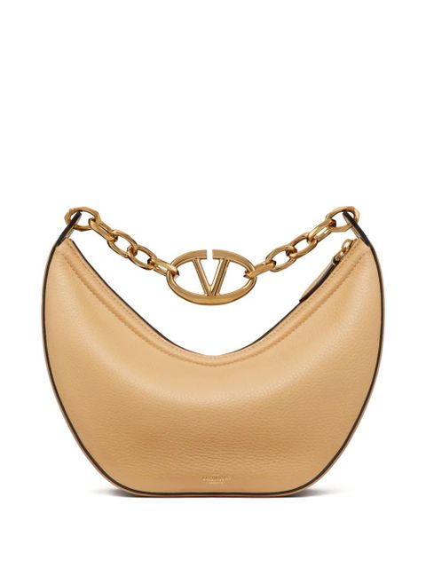 Valentino Garavani small VLogo Moon shoulder bag - Neutrals