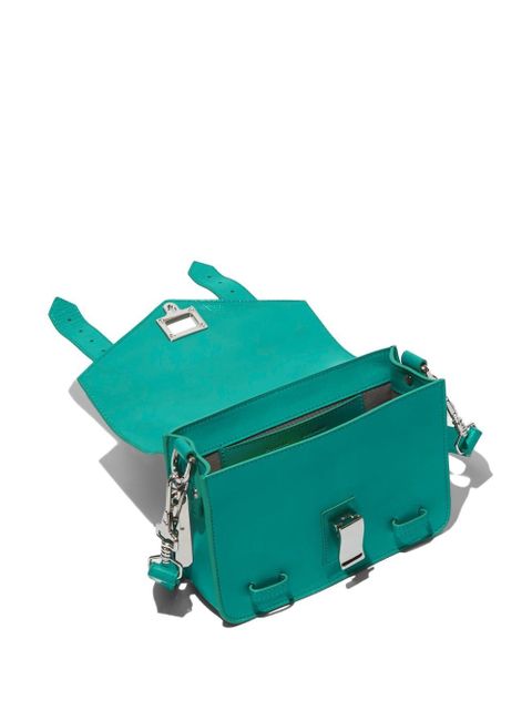 Proenza Schouler PS1 Mini leather satchel bag - Blue