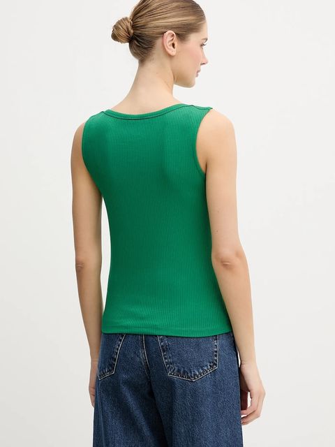 Tommy Hilfiger top kolor zielony WW0WW47807