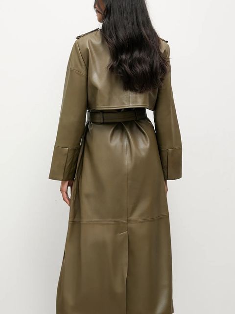 Answear.LAB trencz skórzany - zdjęcie produktu nr 2