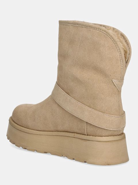 Guess śniegowce DOLSAY2 kolor beżowy FLFDOL ESU10 - zdjęcie produktu nr 2