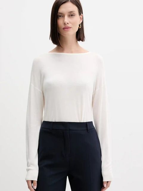 United Colors of Benetton sweter damski kolor beżowy lekki 103VD10AV