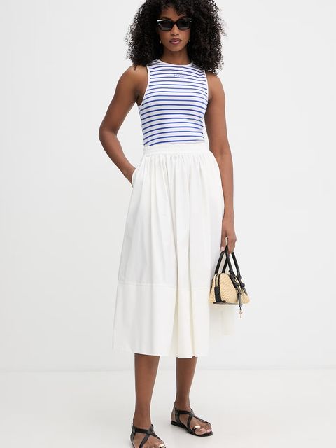 Twinset top damski bawełniany z elastanem - zdjęcie produktu nr 1