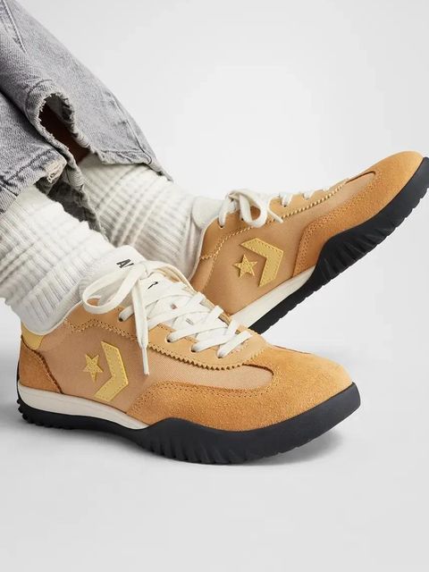 Converse sneakersy Run Star Trainer kolor żółty A10620C