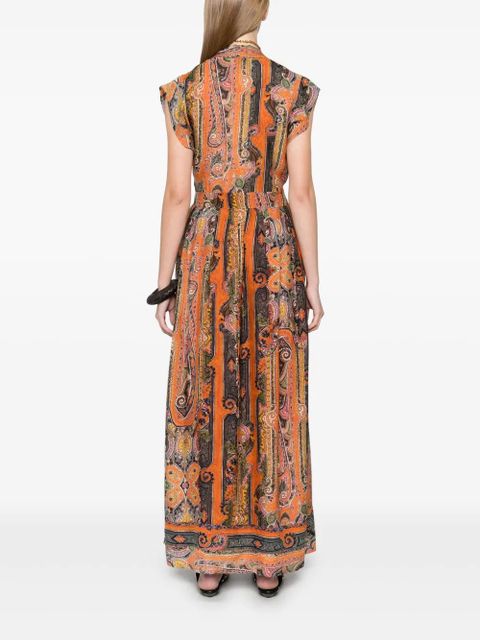 ISABEL MARANT Melissa maxi dress - Orange - zdjęcie produktu nr 2
