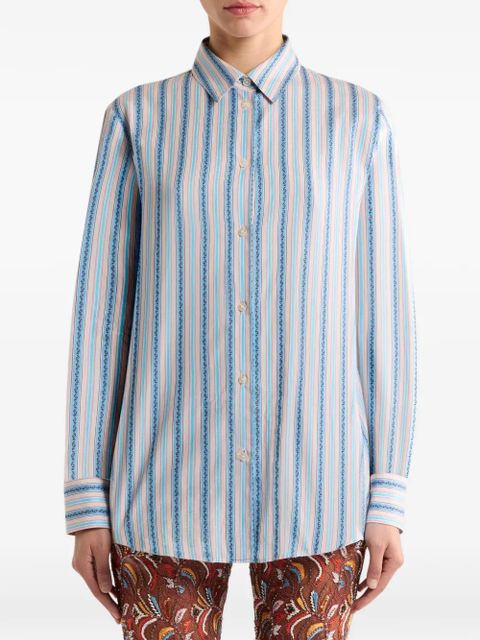 ETRO striped shirt - Neutrals