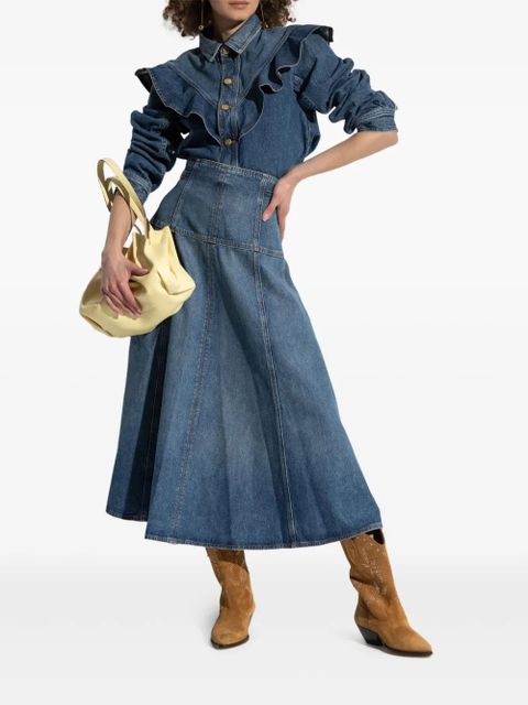 Ulla Johnson Brigette skirt - Blue - zdjęcie produktu nr 2