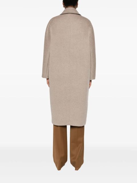Max Mara belted cashmere coat - Neutrals