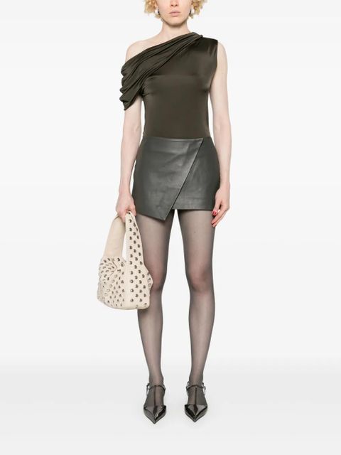 The Frankie Shop Cleo mini skirt - Grey - zdjęcie produktu nr 2