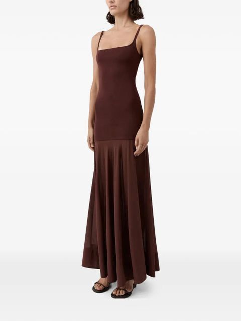 St. Agni circle hem maxi dress - Brown - zdjęcie produktu nr 2