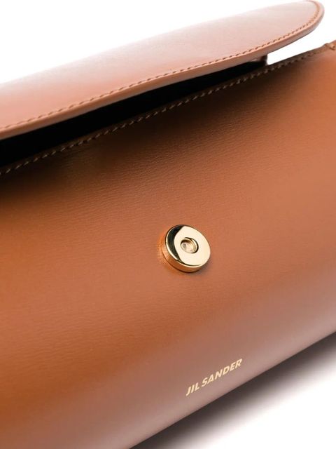 Jil Sander small Cannolo shoulder bag - Brown - zdjęcie produktu nr 2