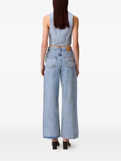 Claudie Pierlot buttoned vest - Blue