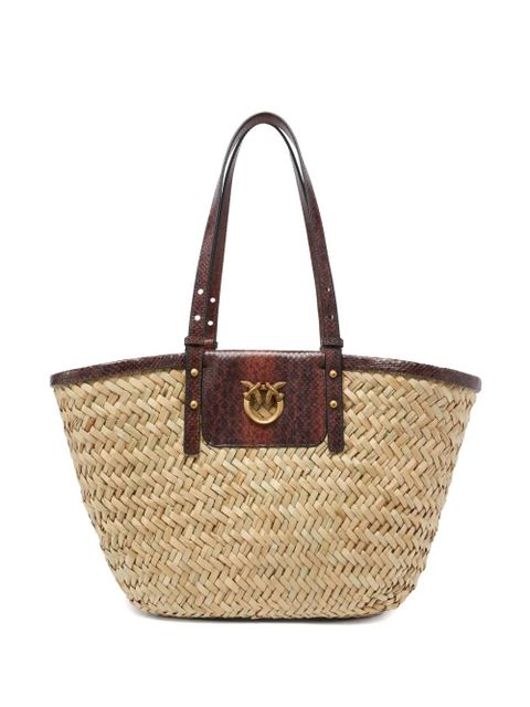 PINKO Love Summer tote bag - Neutrals - zdjęcie produktu nr 1