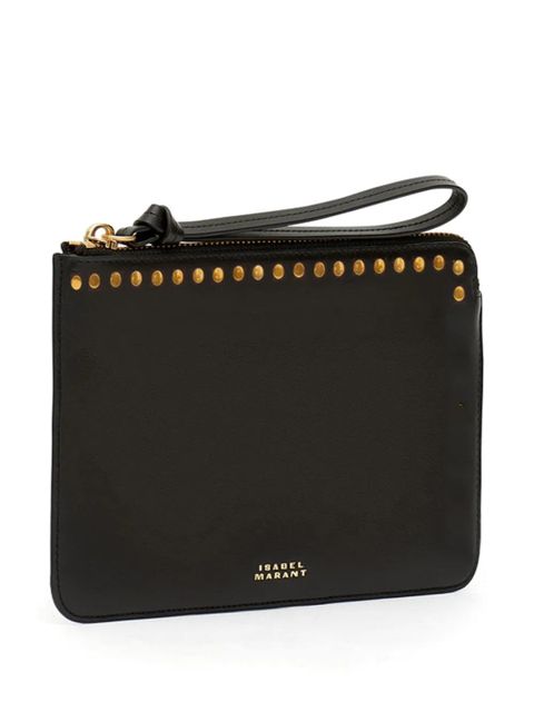 ISABEL MARANT Flat clutch bag - Black