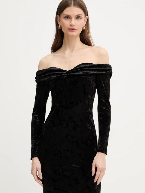 Guess sukienka kolor czarny mini dopasowana W6PK1M KJ170 - zdjęcie produktu nr 1